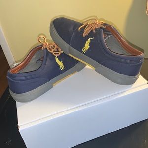 Pollo by Ralph Lauren low top men’s sneaker! Make an offer.